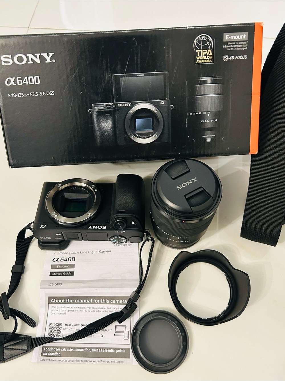 Sony Alpha a6400 Mirrorless Camera Bundle w/ Lens, Bag & Box – Like New